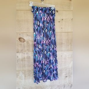Multi colored maxi skirt